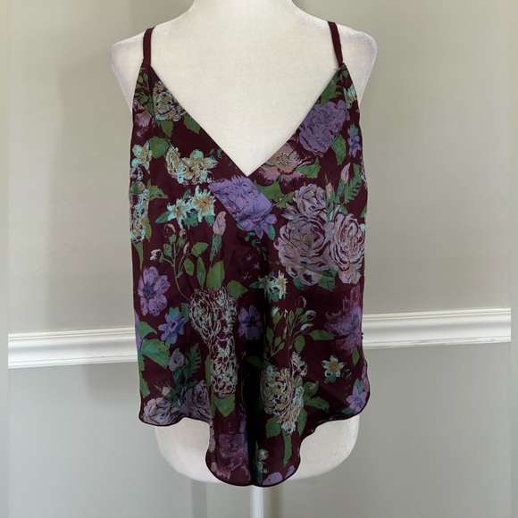 NWOT! FREE PEOPLE Intimately Handkerchief Satin Tank - Picture 5 of 10